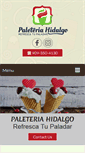 Mobile Screenshot of paleteriahidalgo.com